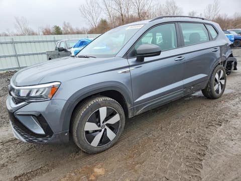 2024 Volkswagen Taos, VIN 3VV8X7B23RM069220. Фото 1 из 6 с аукциона Copart. Каталог авто из США OpenDataCar.