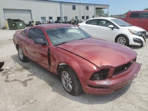 2005 Ford Mustang, VIN 1ZVFT80N555134859. Фото 4 з 6 з аукціону Copart. Каталог авто зі США OpenDataCar.