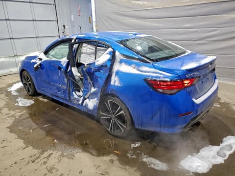 2021 Nissan Sentra, VIN 3N1AB8DV7MY215909. Фото 2 з 6 з аукціону Copart. Каталог авто зі США OpenDataCar.