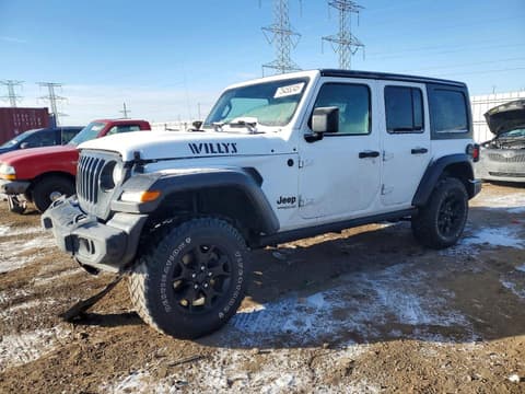 2020 Jeep Wrangler Unlimited, VIN 1C4HJXDN9LW159079. Фото 1 з 6 з аукціону Copart. Каталог авто зі США OpenDataCar.
