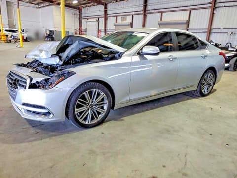 2018 Genesis G80, VIN KMHGN4JE6JU230262. Фото 1 з 6 з аукціону Copart. Каталог авто зі США OpenDataCar.