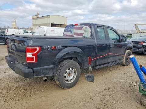 2018 Ford F-150, VIN 1FTEX1EP9JFA00137. Фото 3 з 6 з аукціону Copart. Каталог авто зі США OpenDataCar.