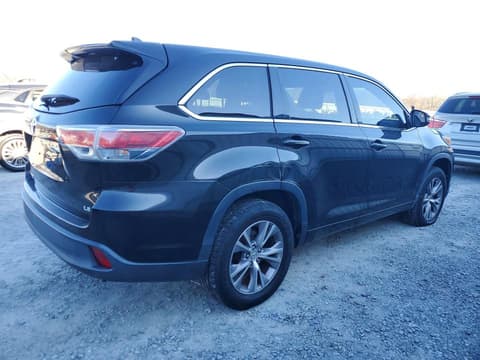 2014 Toyota Highlander, VIN 5TDZKRFH5ES023331. Фото 3 з 6 з аукціону Copart. Каталог авто зі США OpenDataCar.