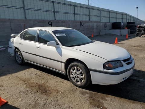 2003 Chevrolet Impala, VIN 2G1WF55EX39124709. Zdjęcie 4 z 6 z aukcji Copart. Katalog aut z USA OpenDataCar.