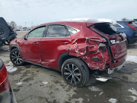 2015 Lexus NX 200t, VIN JTJBARBZ6F2001024. Фото 2 з 6 з аукціону Copart. Каталог авто зі США OpenDataCar.