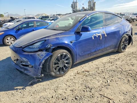 2021 Tesla Model Y, VIN 5YJYGDEE4MF215558. Фото 1 з 6 з аукціону Copart. Каталог авто зі США OpenDataCar.