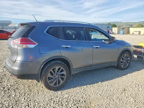 2016 Nissan Rogue, VIN 5N1AT2MT2GC860255. Фото 3 з 6 з аукціону Copart. Каталог авто зі США OpenDataCar.
