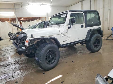 2002 Jeep Wrangler, VIN 1J4FA49S02P743202. Фото 1 з 6 з аукціону Copart. Каталог авто зі США OpenDataCar.
