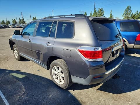 2013 Toyota Highlander, VIN 5TDZK3EH2DS118345. Фото 2 з 6 з аукціону Copart. Каталог авто зі США OpenDataCar.