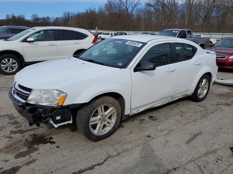 2014 Dodge Avenger, VIN 1C3CDZAG6EN225359. Фото 1 з 6 з аукціону Copart. Каталог авто зі США OpenDataCar.