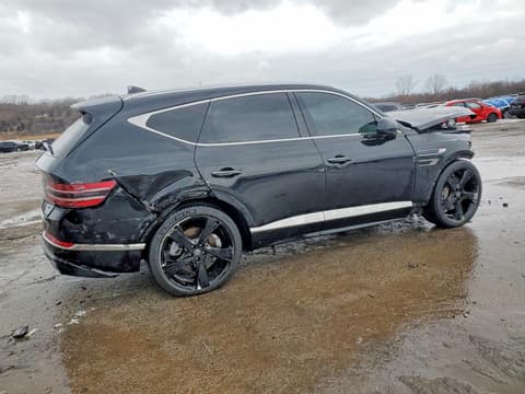 2023 Genesis GV80, VIN KMUHCESC0PU129421. Фото 3 из 6 с аукциона Copart. Каталог авто из США OpenDataCar.