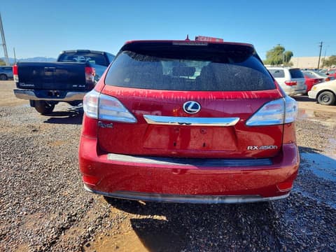 2011 Lexus RX 450h, VIN JTJZB1BAXB2004512. Фото 6 з 6 з аукціону Copart. Каталог авто зі США OpenDataCar.