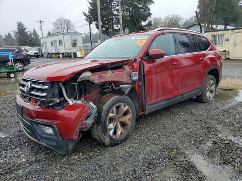 2018 Volkswagen Atlas, VIN 1V2CR2CA7JC509620. Zdjęcie 1 z 6 z aukcji Copart. Katalog aut z USA OpenDataCar.