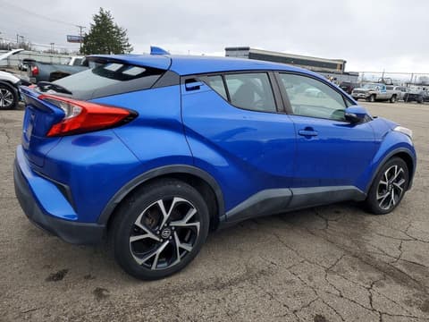 2018 Toyota C-HR, VIN NMTKHMBX1JR037686. Фото 3 з 6 з аукціону Copart. Каталог авто зі США OpenDataCar.