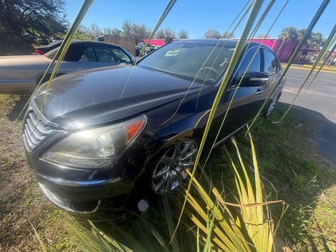 2013 Hyundai Equus, VIN KMHGH4JH9DU071968. Фото 2 из 6 с аукциона Copart. Каталог авто из США OpenDataCar.