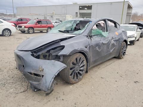 2023 Tesla Model Y, VIN 7SAYGDEF5PF660973. Фото 1 з 6 з аукціону Copart. Каталог авто зі США OpenDataCar.