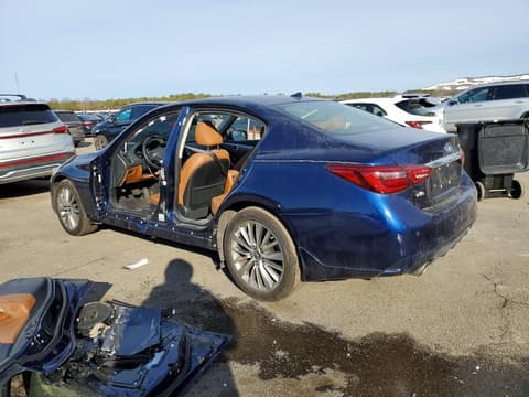 2023 Infiniti Q50, VIN JN1EV7BR2PM543528. Фото 2 з 6 з аукціону Copart. Каталог авто зі США OpenDataCar.