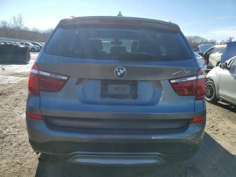 2017 Bmw X3, VIN 5UXWX9C59H0T07484. Фото 6 з 6 з аукціону Copart. Каталог авто зі США OpenDataCar.