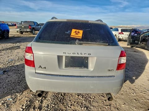 2003 Audi A4, VIN WAUVT68E13A339894. Фото 6 из 6 с аукциона Copart. Каталог авто из США OpenDataCar.