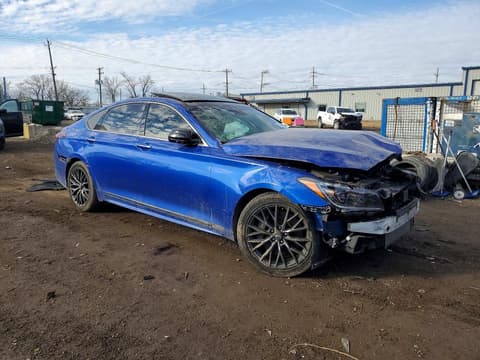 2020 Genesis G80, VIN KMTFN4JB5LU329567. Photo 4 of 6 from Copart auction. OpenDataCar US salvage catalog.