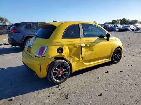 2016 Fiat 500, VIN 3C3CFFFH3GT165392. Фото 3 з 6 з аукціону Copart. Каталог авто зі США OpenDataCar.