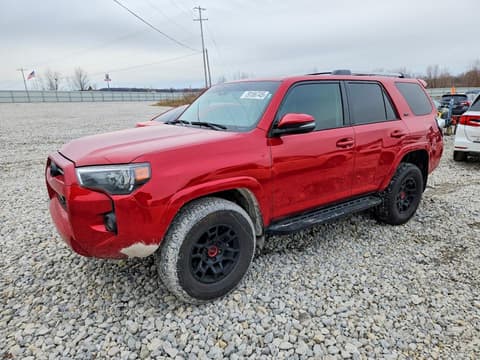 2024 Toyota 4Runner, VIN JTENU5JR4R6282394. Фото 1 з 6 з аукціону Copart. Каталог авто зі США OpenDataCar.