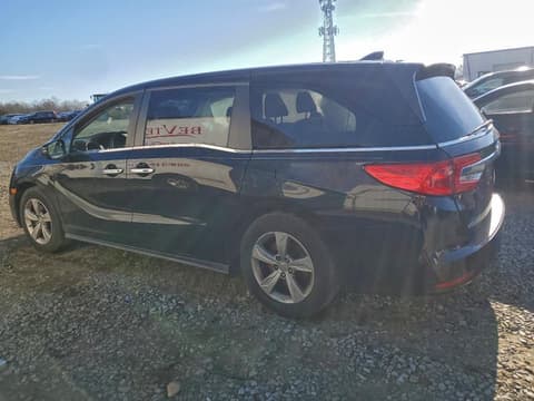2018 Honda Odyssey, VIN 5FNRL6H79JB095163. Photo 2 of 6 from Copart auction. OpenDataCar US salvage catalog.