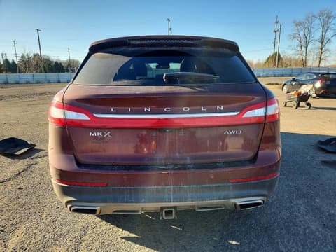 2016 Lincoln MKX, VIN 2LMPJ8KR2GBL38515. Фото 6 з 6 з аукціону Copart. Каталог авто зі США OpenDataCar.
