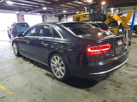 2014 Audi A8, VIN WAUR2AFD5EN005493. Фото 2 из 6 с аукциона Copart. Каталог авто из США OpenDataCar.