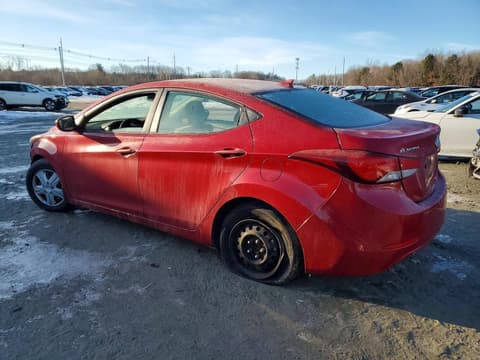 2016 Hyundai Elantra, VIN KMHDH4AE4GU525055. Фото 2 из 6 с аукциона Copart. Каталог авто из США OpenDataCar.