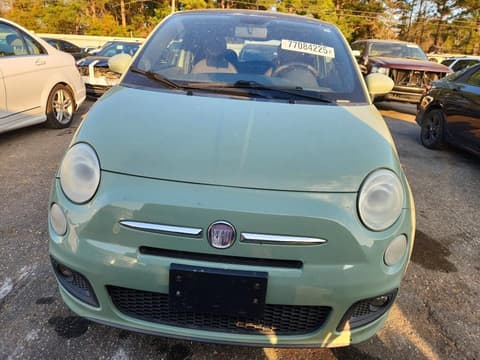 2012 Fiat 500, VIN 3C3CFFBR8CT126872. Фото 5 з 6 з аукціону Copart. Каталог авто зі США OpenDataCar.