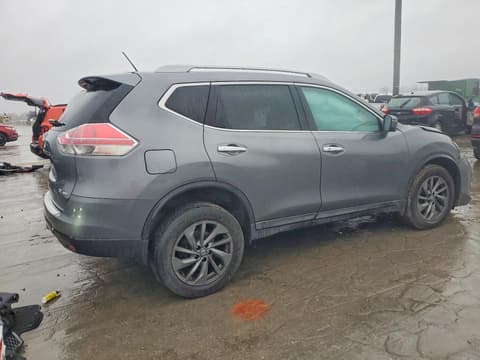 2016 Nissan Rogue, VIN 5N1AT2MV6GC911998. Фото 3 з 6 з аукціону Copart. Каталог авто зі США OpenDataCar.