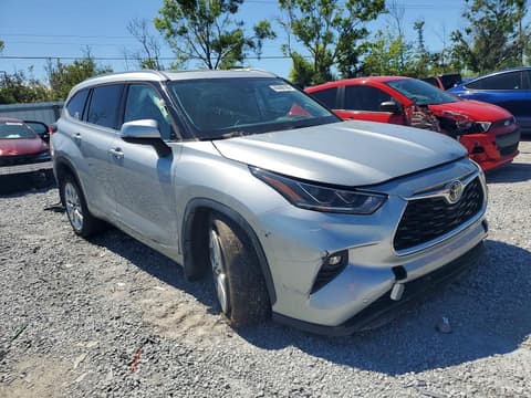 2023 Toyota Highlander, VIN 5TDKDRBH1PS006983. Фото 4 з 6 з аукціону Copart. Каталог авто зі США OpenDataCar.