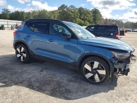 2024 Volvo XC40 Recharge, VIN YV4ER3XM8R2300941. Zdjęcie 4 z 6 z aukcji Copart. Katalog aut z USA OpenDataCar.