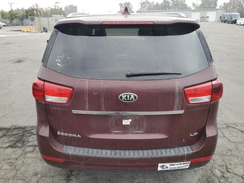 2016 Kia Sedona, VIN KNDMB5C13G6094234. Фото 6 з 6 з аукціону Copart. Каталог авто зі США OpenDataCar.