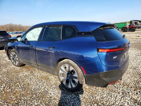 2022 Bmw iX, VIN WB523CF06NCJ71362. Фото 2 из 6 с аукциона Copart. Каталог авто из США OpenDataCar.