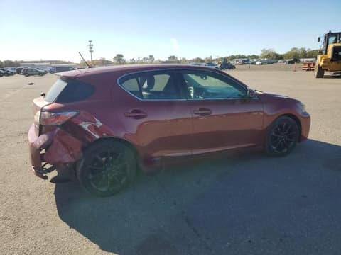 2011 Lexus CT, VIN JTHKD5BHXB2031582. Фото 3 из 6 с аукциона Copart. Каталог авто из США OpenDataCar.