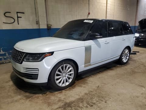 2018 Land rover Range Rover, VIN SALGS2SVXJA385424. Фото 1 з 6 з аукціону Copart. Каталог авто зі США OpenDataCar.