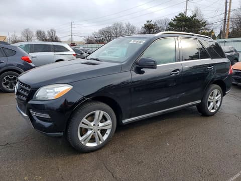 2014 Mercedes-benz ML-Class, VIN 4JGDA5HB5EA290959. Фото 1 з 6 з аукціону Copart. Каталог авто зі США OpenDataCar.