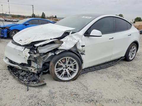 2021 Tesla Model Y, VIN 5YJYGDEE6MF195927. Фото 1 з 6 з аукціону Copart. Каталог авто зі США OpenDataCar.