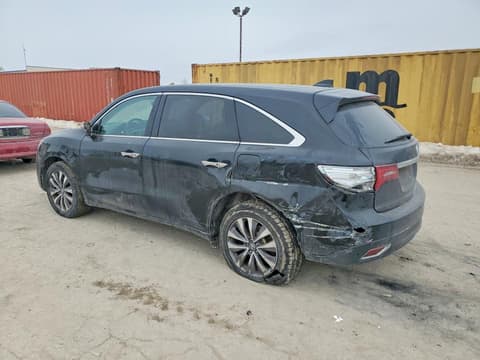 2016 Acura MDX, VIN 5FRYD4H46GB044469. Фото 2 з 6 з аукціону Copart. Каталог авто зі США OpenDataCar.
