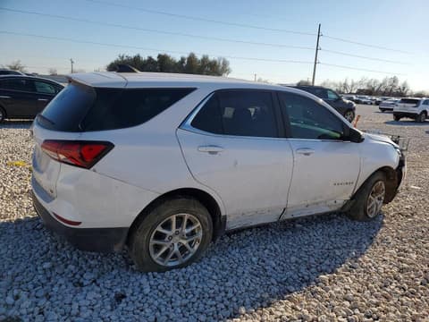 2022 Chevrolet Equinox, VIN 3GNAXKEV8NL157387. Фото 3 з 6 з аукціону Copart. Каталог авто зі США OpenDataCar.