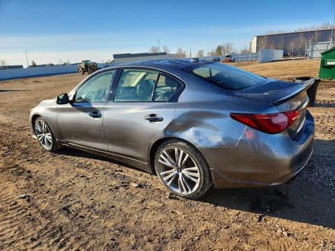 2018 Infiniti Q50, VIN JN1EV7ARXJM444271. Фото 2 з 6 з аукціону Copart. Каталог авто зі США OpenDataCar.