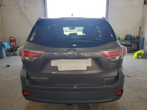 2016 Toyota Highlander, VIN 5TDBKRFHXGS270431. Фото 6 з 6 з аукціону Copart. Каталог авто зі США OpenDataCar.