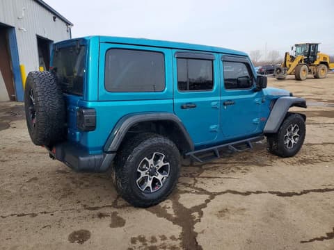 2019 Jeep Wrangler Unlimited, VIN 1C4HJXFG9KW677996. Фото 3 з 6 з аукціону Copart. Каталог авто зі США OpenDataCar.