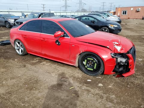 2012 Audi A4, VIN WAUHFAFL9CN004982. Фото 4 з 6 з аукціону Copart. Каталог авто зі США OpenDataCar.