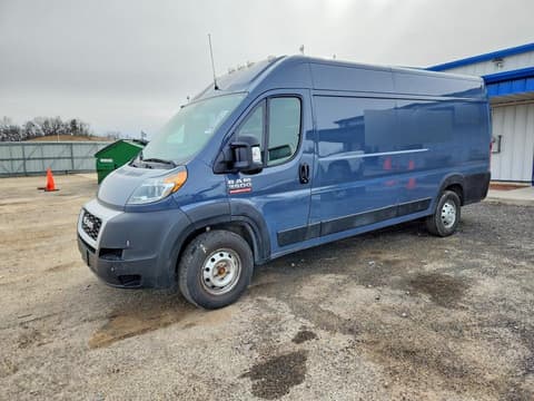 2021 Ram ProMaster 3500, VIN 3C6FRVJG3ME501302. Фото 1 з 6 з аукціону Copart. Каталог авто зі США OpenDataCar.