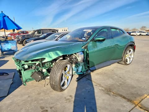 2025 Ferrari Purosangue, VIN ZSG06VTA7S0316953. Photo 1 of 6 from Copart auction. OpenDataCar US salvage catalog.