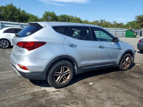 2018 Hyundai Santa Fe, VIN 5XYZT3LB5JG545281. Zdjęcie 3 z 6 z aukcji Copart. Katalog aut z USA OpenDataCar.