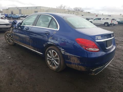 2017 Mercedes-benz C-Class, VIN 55SWF4KB2HU202137. Фото 2 з 6 з аукціону Copart. Каталог авто зі США OpenDataCar.